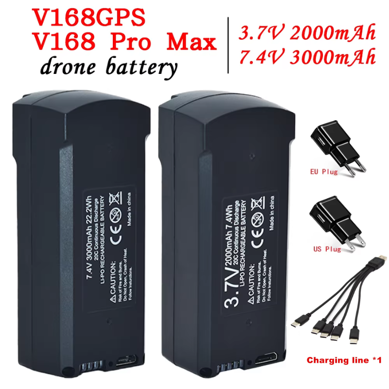 Drone Mapping - بطارية GPS V198 7.4 فولت 3000