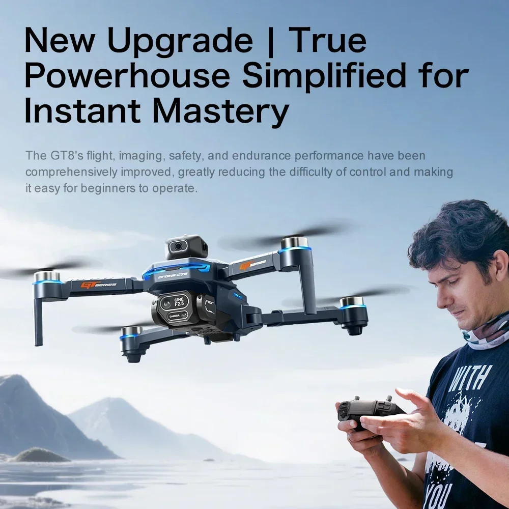 الطائرة بدون طيار 4K HD GT8 كا - مراجعة Drone Thermal Imaging وسعره