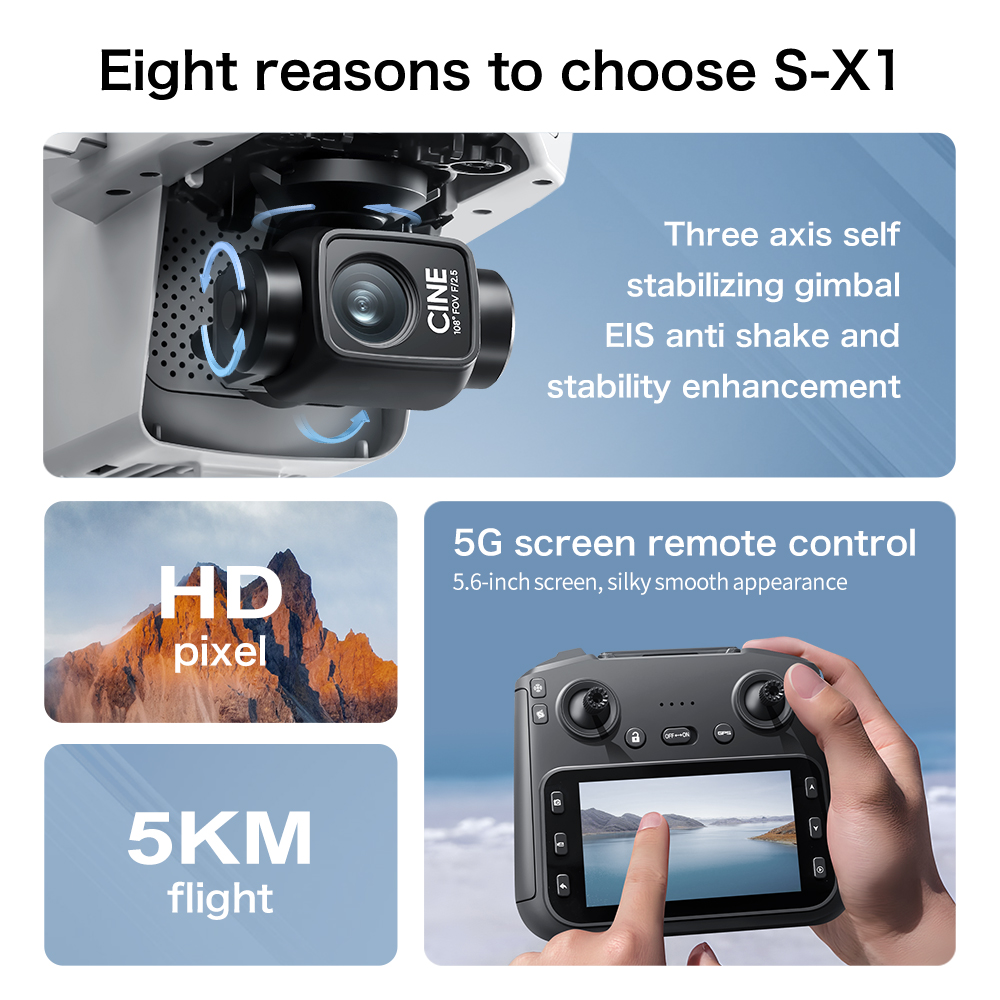 طائرة بدون طيار S-X1 الأصلية ب - مراجعة Drone Thermal Imaging وسعره
