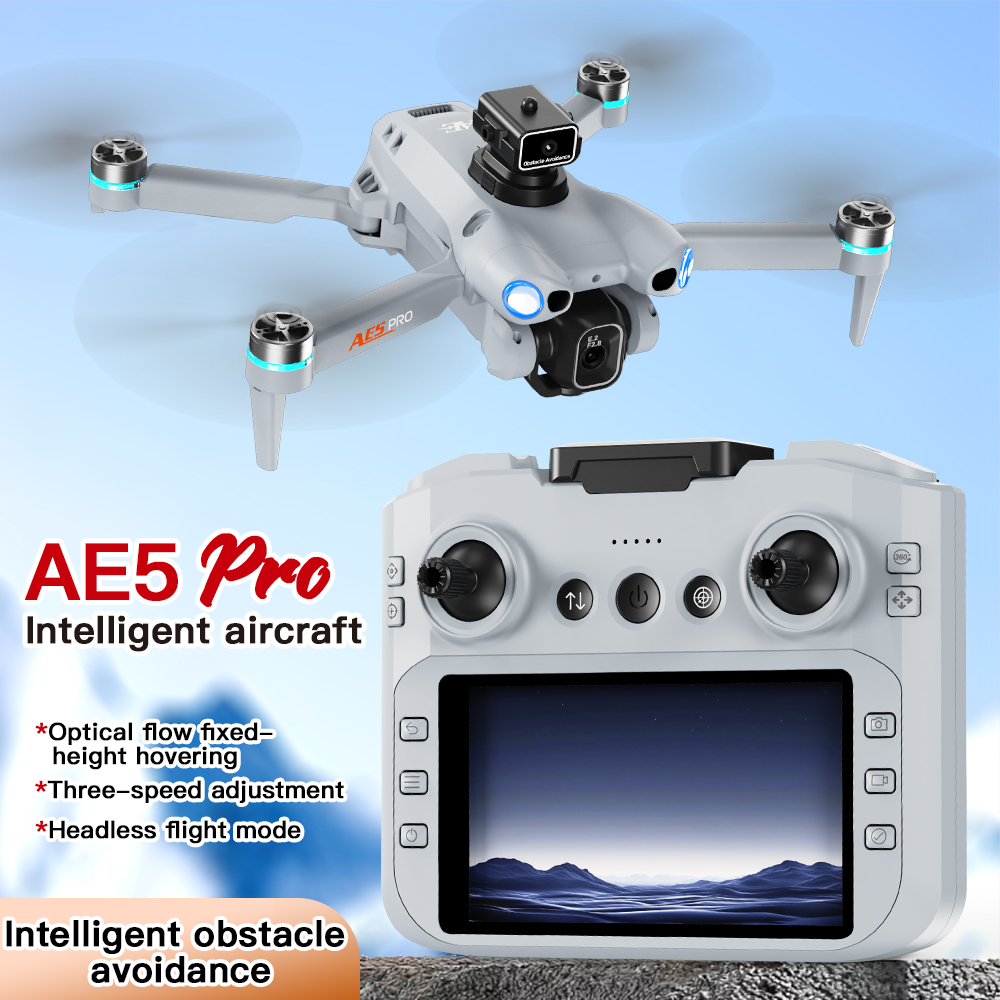 طائرة بدون طيار جديدة AE5 Pro  - مراجعة Drone Surveying وسعره