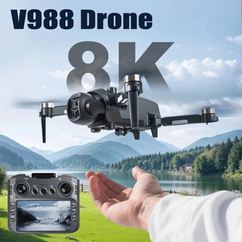 طائرة بدون طيار V988 الأصلية ب - مراجعة Drone Surveying وسعره