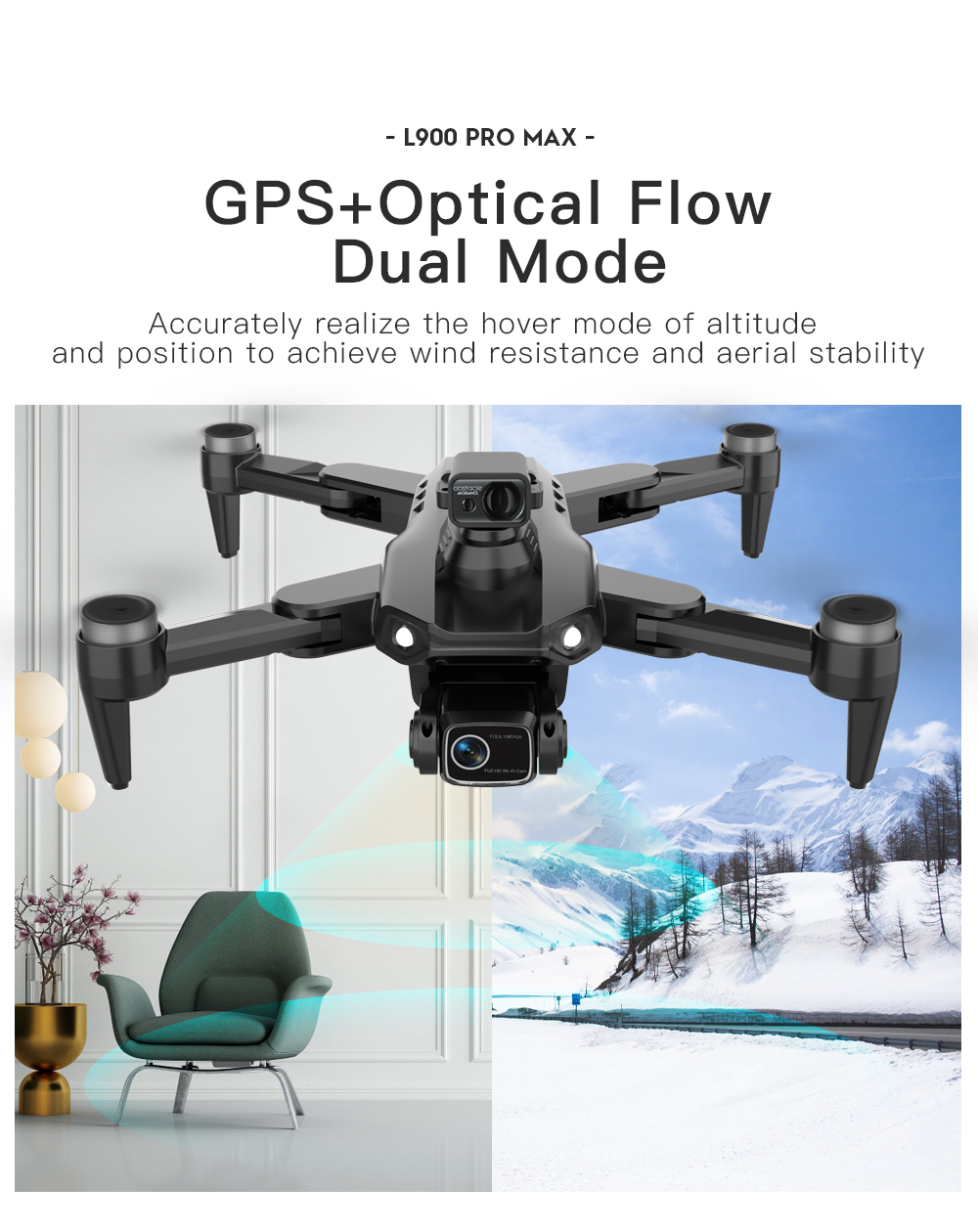 طائرة بدون طيار LYZRC L900 PRO - مراجعة Drone Surveying وسعره